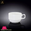 Wilmax Fine Porcelain Coffee Cup One Piece 3 Oz -100Ml Wl-973110