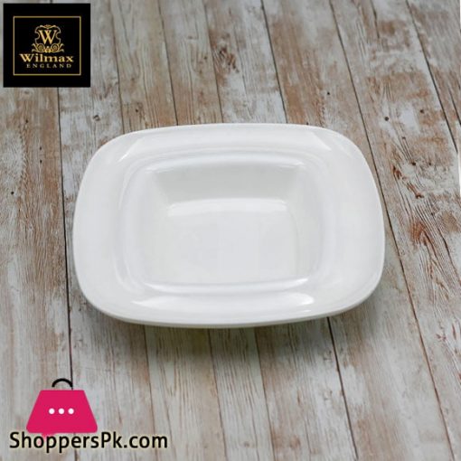 Wilmax Fine Porcelain Deep Plate 8.5 x 8.5 Inch - WL-991021-A