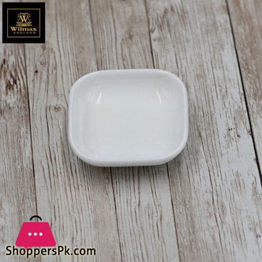 Wilmax Fine Porcelain Dish 3.5 x 3.5 Inch WL-992676-A