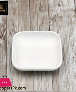 Wilmax Fine Porcelain Dish 3.5 x 3.5 Inch WL-992676-A