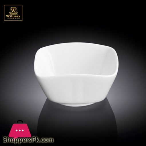 Wilmax Fine Porcelain Dish 3.5 x 3.5 Inch WL-992425-A