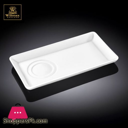 Wilmax Fine Porcelain Dish 10 x 5.5 Inch WL-996145