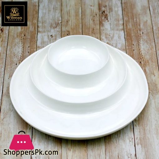 Wilmax Fine Porcelain Divided Dish 10 Inch WL-992691-A