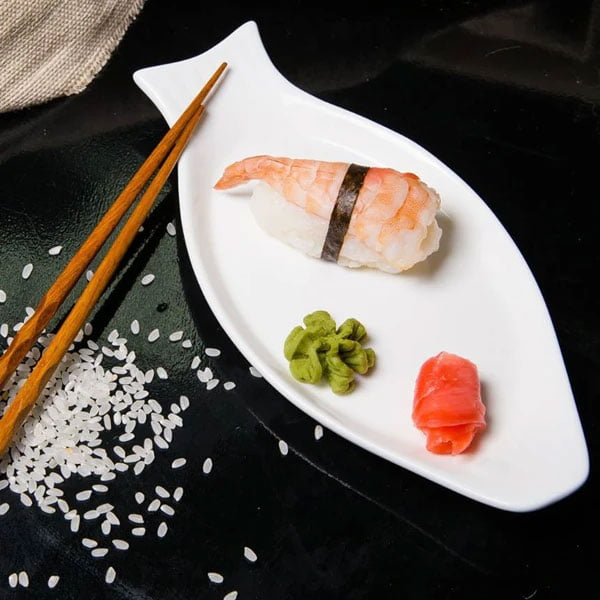 Wilmax Fine Porcelain Fish Plate 10 Inch Wl-992007-A