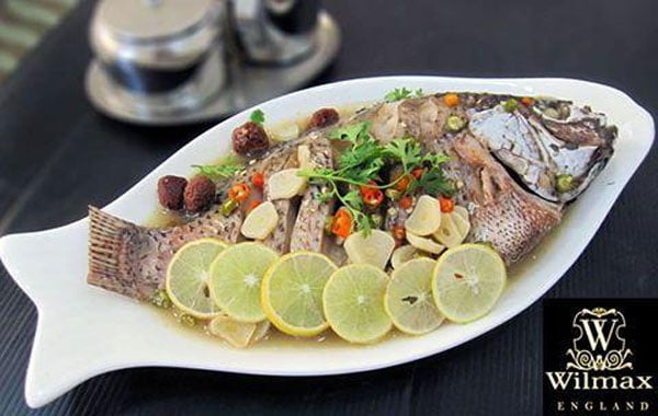 Wilmax Fine Porcelain Fish Plate 10 Inch Wl-992007-A