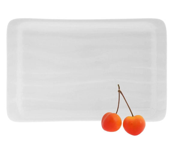 Wilmax Fine Porcelain Japanese Style Dish 8.5 X 5.5 Inch Wl-992592-A