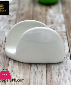 Wilmax Fine Porcelain Napkin Holder 11 x 8 Cm WL-996093