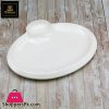 Wilmax Fine Porcelain Rectangular Platter 9.5 x 5 Inch WL-992645-A