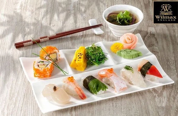 Wilmax Fine Porcelain Platter 12 X 8 Inch Wl-992598-A