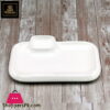Wilmax Fine Porcelain Rectangular Platter 8 X 4.5 Inch Wl-992573-A