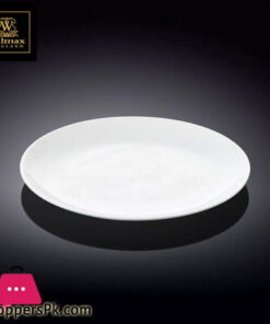 Wilmax Fine Porcelain Rolled Rim Bread Plate 6 Inch - WL-991011-A