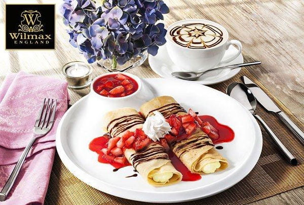 Wilmax Fine Porcelain Round Platter 12 Inch Wl-992581-A