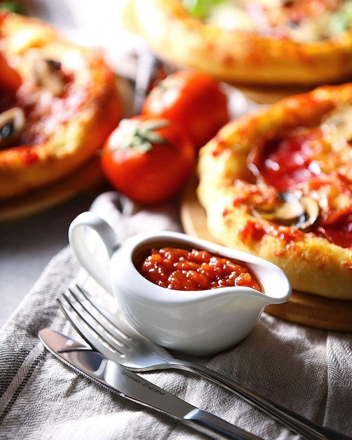 Wilmax Fine Porcelain Sauce Boat 8 Oz 230Ml Wl-996112-A