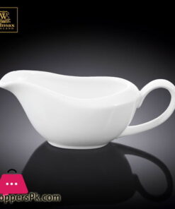 Wilmax Fine Porcelain Sauce Boat 8 Oz 230Ml WL-996112-A