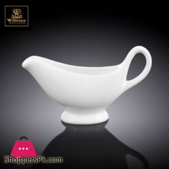 Wilmax Fine Porcelain Sauce Boat 4 Oz 120 ML WL-996115-A