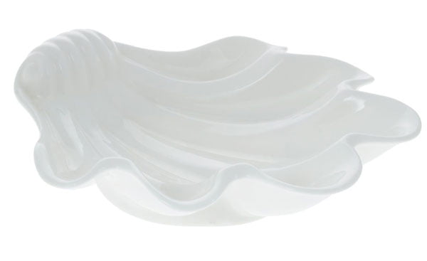 Wilmax Fine Porcelain Shell Dish 11.5 X 11 Inch Wl-992588-A