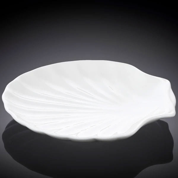 Wilmax Fine Porcelain Shell Dish 10 Inch WL-992014-A