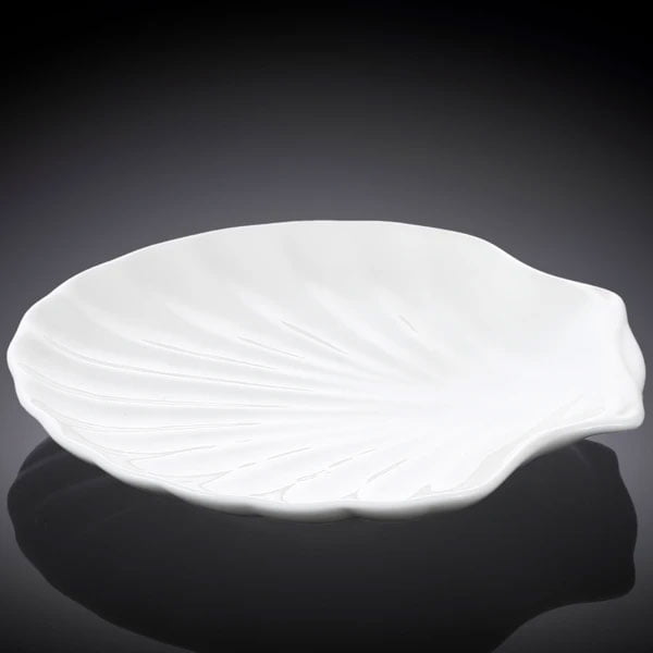 Wilmax Fine Porcelain Shell Dish 5 Inch Wl-992010-A