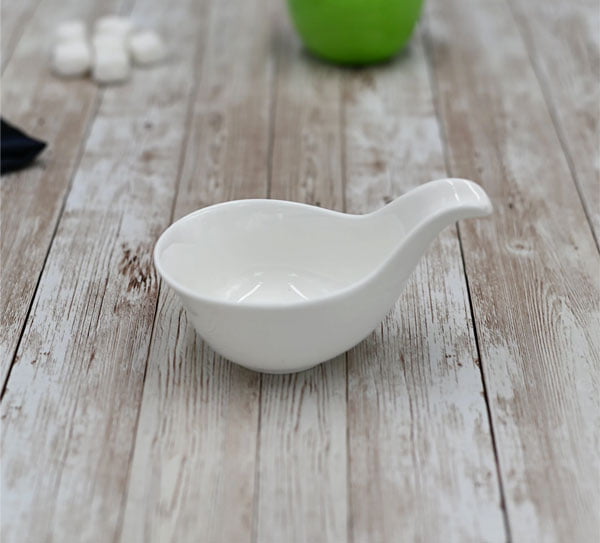 Wilmax Fine Porcelain Snack Dish 5 Inch - 100Ml