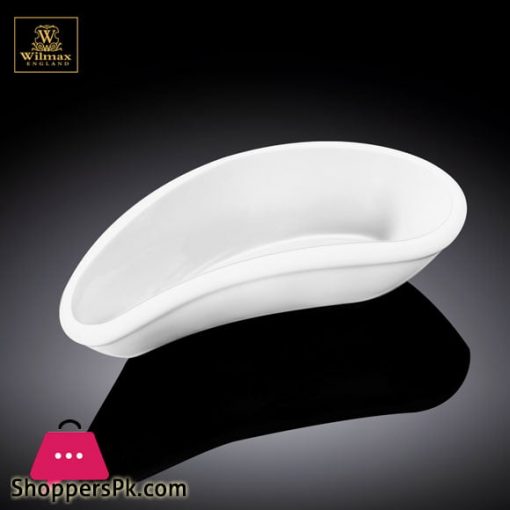 Wilmax Fine Porcelain Snack Dish 3.25 x 1.5 Inch WL-992704-A
