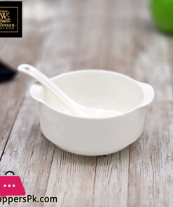 Wilmax Fine Porcelain Soup Cup 4.25 Inch - 330Ml