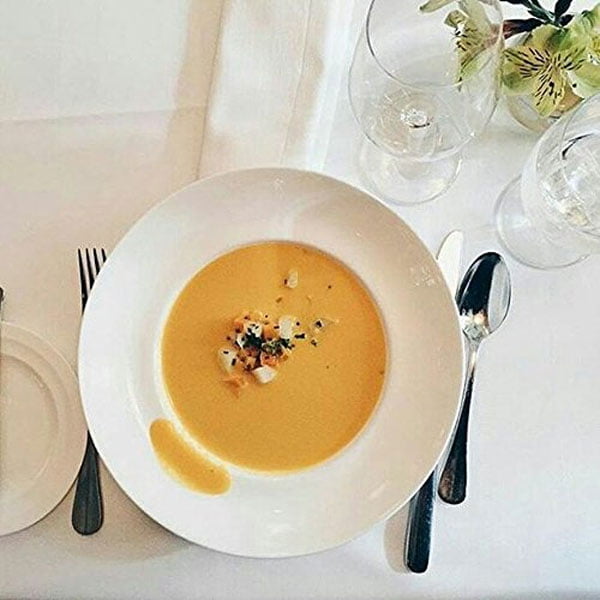 Wilmax Fine Porcelain Soup Plate 10 Inch - 500Ml Wl-972125