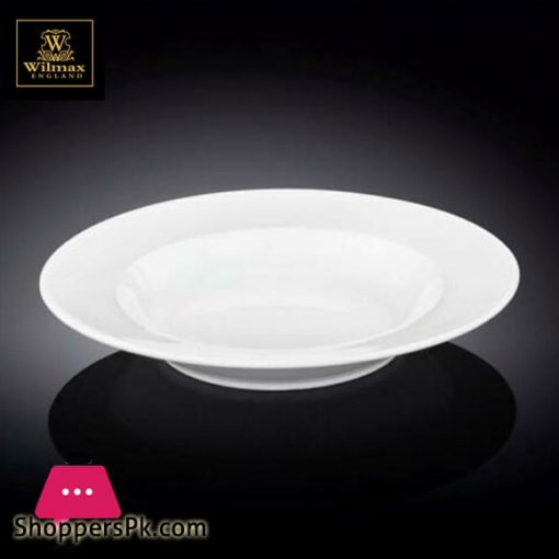 Wilmax Fine Porcelain Soup Plate 8 Inch - 250Ml WL-972120