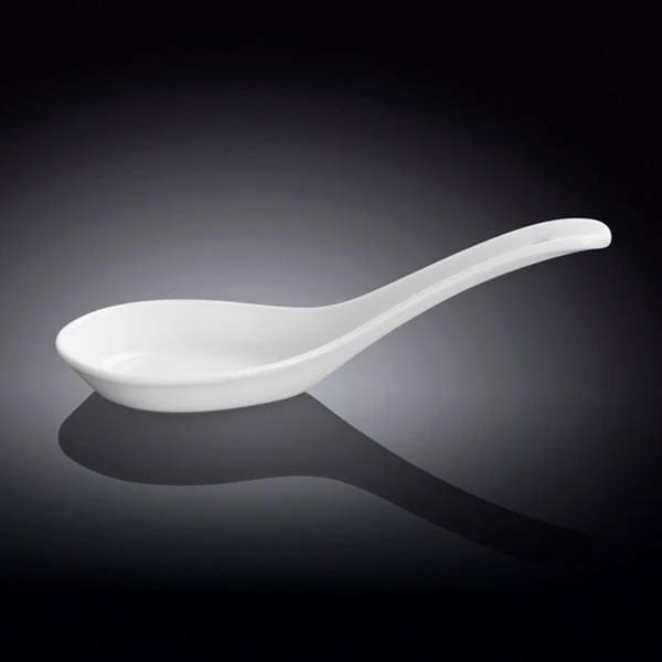 Wilmax Fine Porcelain Spoon 5.5 One Piece WL-996073-A