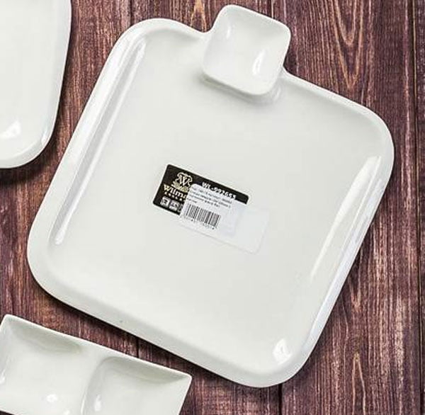 Wilmax Fine Porcelain Square Platter 12 X 12 Inch Wl-992655-A