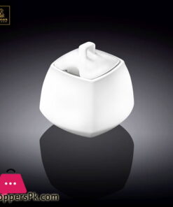Wilmax Fine Porcelain Sugar Bowl 11 OZ | 340 ML WL-995026-A