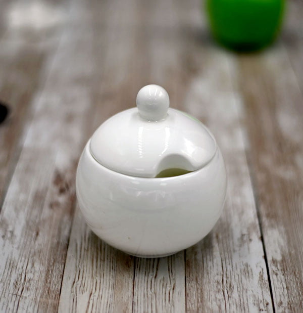 Wilmax Fine Porcelain Sugar Bowl 11 Oz | 325 Ml Wl-995001-A