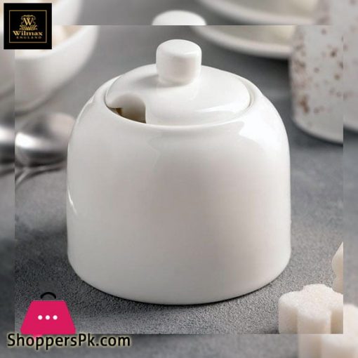 Wilmax Fine Porcelain Sugar Bowl 9 Oz | 280 Ml WL-995017-1C