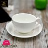 Wilmax Fine Porcelain Tea Cup & Saucer 8 Oz | 250 Ml WL-993000-AB