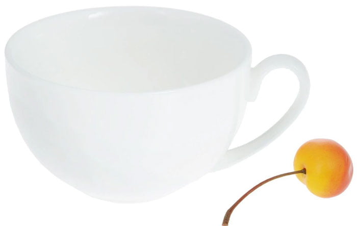 Wilmax Fine Porcelain Tea Cup 8 Oz - 250 Ml Wl-993000-A
