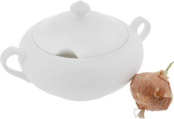 Wilmax Fine Porcelain Tureen 95 Oz - 2800 Ml Wl-992491-A