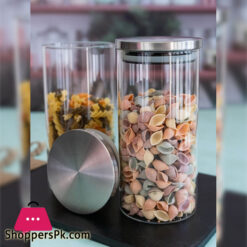 Wilmax Jar With Lid 4x7 WL-888515-A - 1100ML