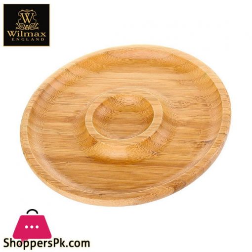 Wilmax Natural Bamboo 2 Section Platter 12 Inch WL-771048-A