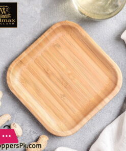 Wilmax Natural Bamboo Plate 4 x 4 Inch - WL-771017-A