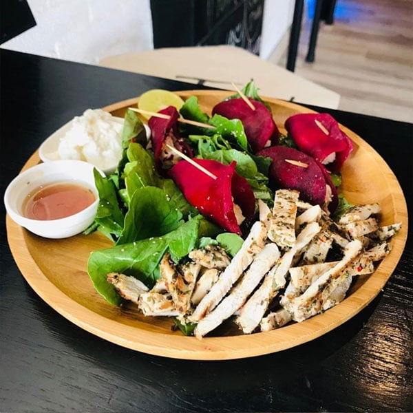 Wilmax Natural Bamboo Plate 10 Inch Wl-771034-A