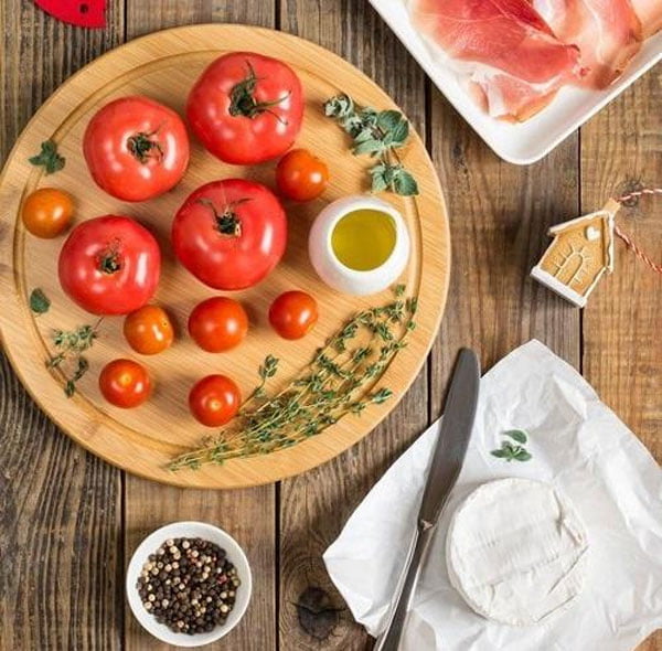 Wilmax Natural Bamboo Serving Board 14 Inch Wl-771092-A