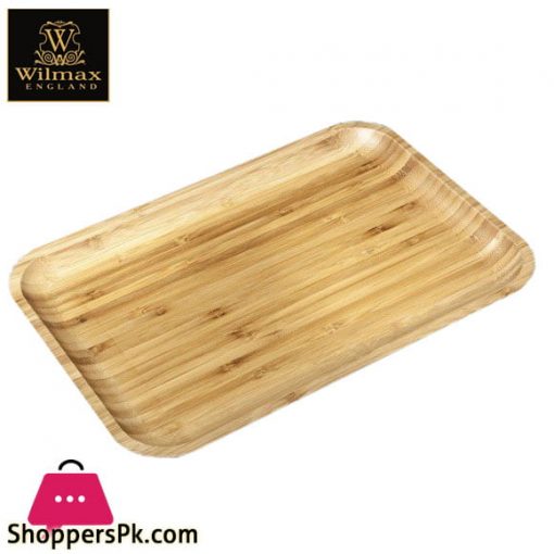 Wilmax Natural Bamboo Tray 11 x 7 Inch WL-771053-A