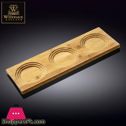 Wilmax Natural Bamboo Tray 11.75 X 4 Inch WL-771012-A