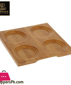 Wilmax Natural Bamboo Tray 7.75 X 7.75 Inch WL-771013-A
