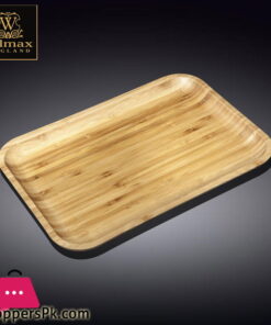 Wilmax Natural Bamboo Tray 8 x 4 Inch WL-771050-A