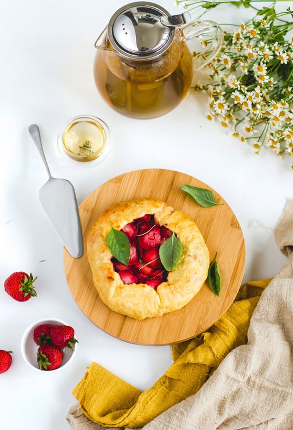 Wilmax Natural Bamboo Rotating Turntable 14 x 1.75 Inch WL-771081-A