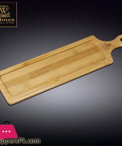 Wilmax Natural Bamboo Wooden Tray 15.5 X 4.5 Inch - WL-771008-A