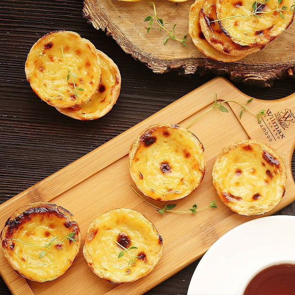 Wilmax Natural Bamboo Wooden Tray 6.25 X 2.5 Inch - Wl-771001-A