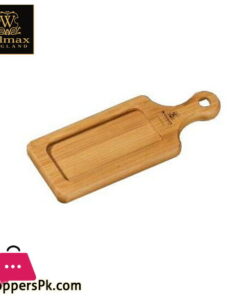 Wilmax Natural Bamboo Wooden Tray 6.25 x 2.5 Inch - WL-771001-A
