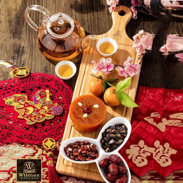 Wilmax Natural Bamboo Wooden Tray 18 X 4.75 Inch - Wl-771009-A