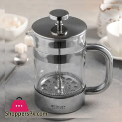 Wilmax Thermo Glass French Press 27 FL OZ 800ML WL‑551010-1C